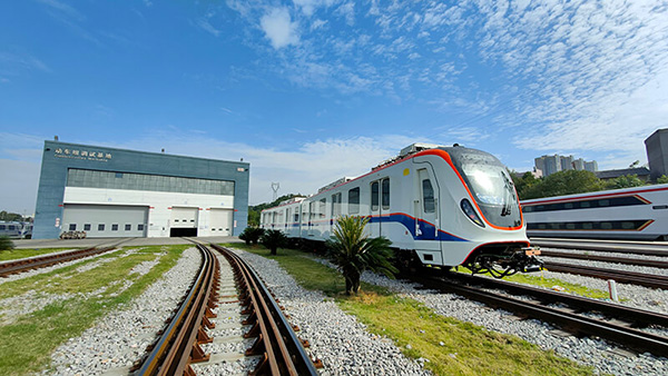 Made in China rail transit equipment products exported to Mexico