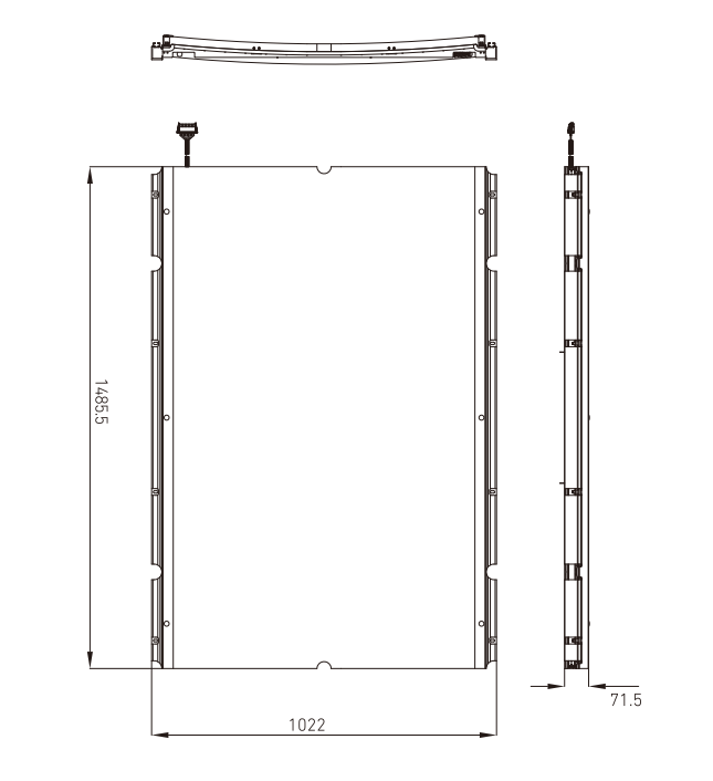 LED Panel Metro Ht529 Train Interior Light
