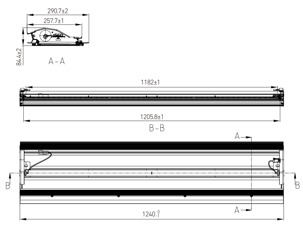 Light Assembly Double Deck Train Ht42 Train Interior Light