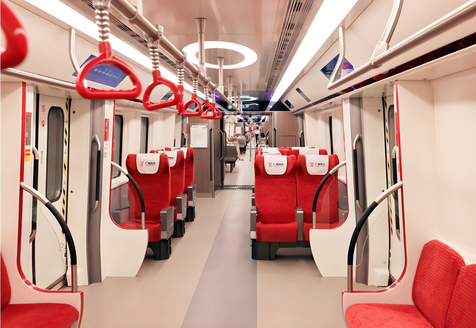 Railway Vehicle Interior Ring Light Metro Ht680