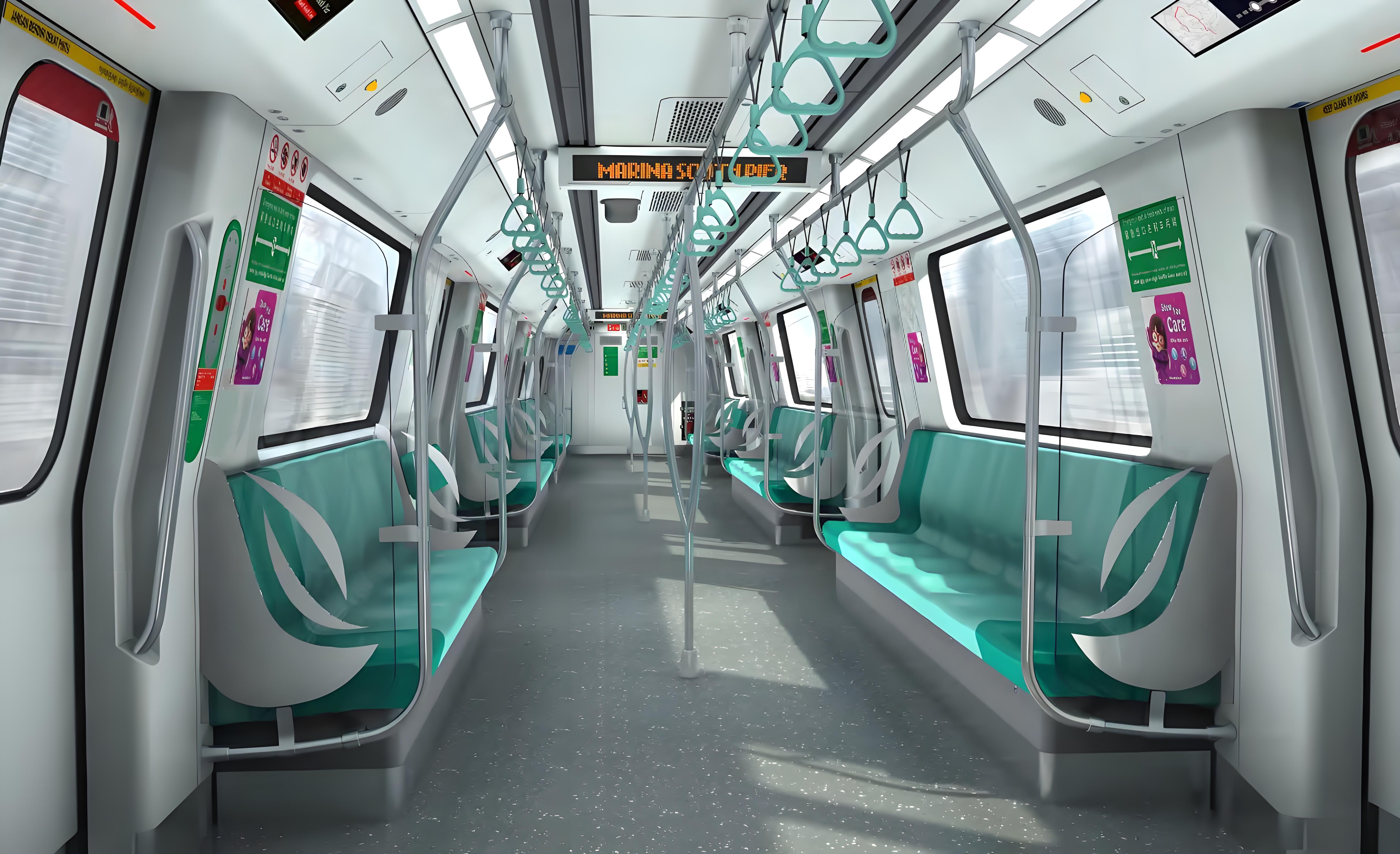 Railway Vehicle Interior Saloon Light with Ceiling Panel HT190