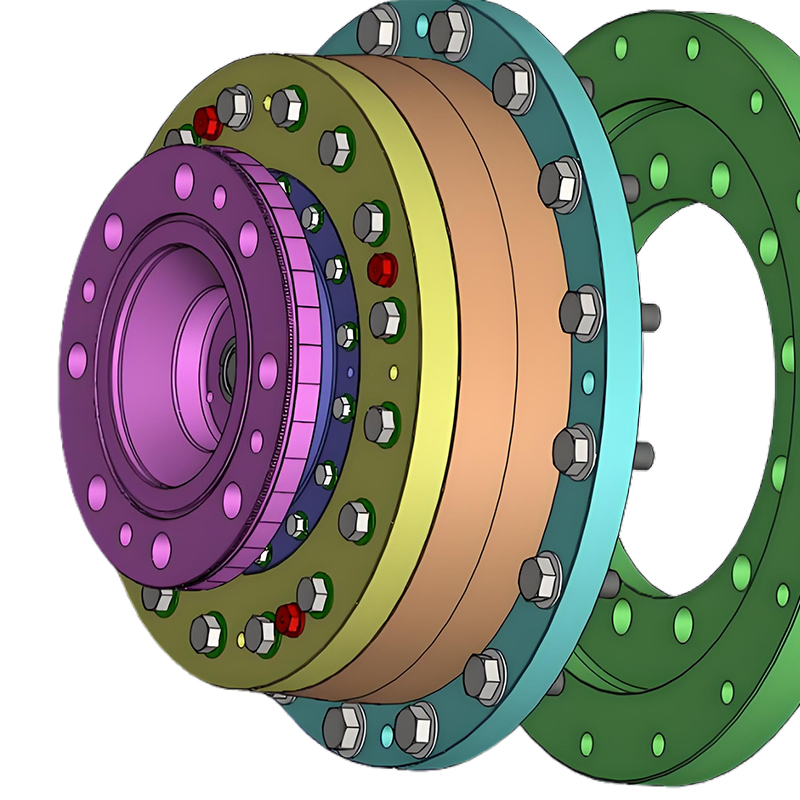 Railway Locomotive Part Diesel Power Devices Geislinger Elastic Damping Coupling