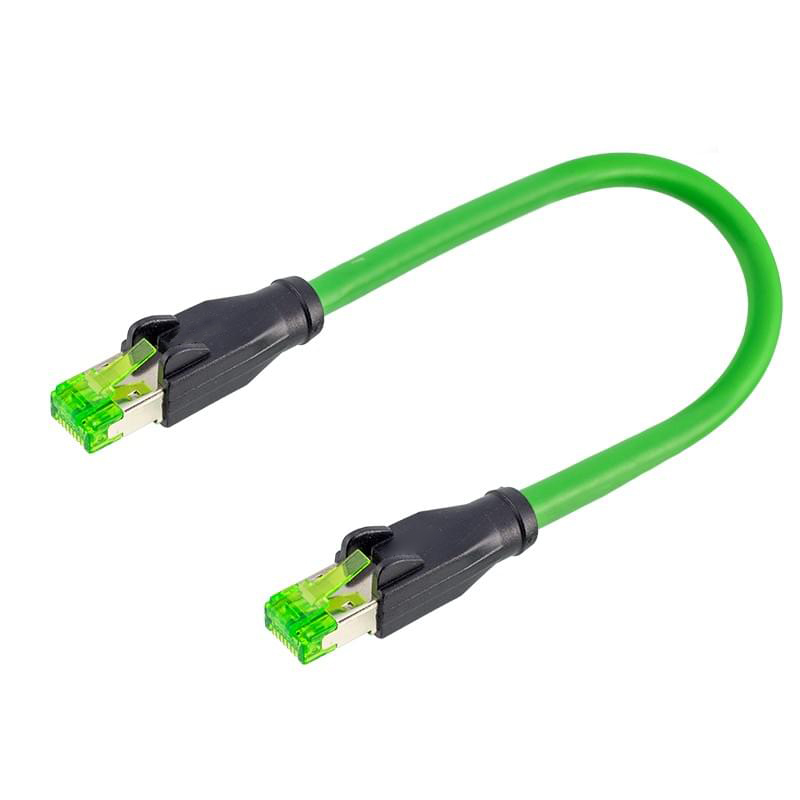 M12 to RJ45 Ethernet Cable M12 D Coded Ethernet Cable