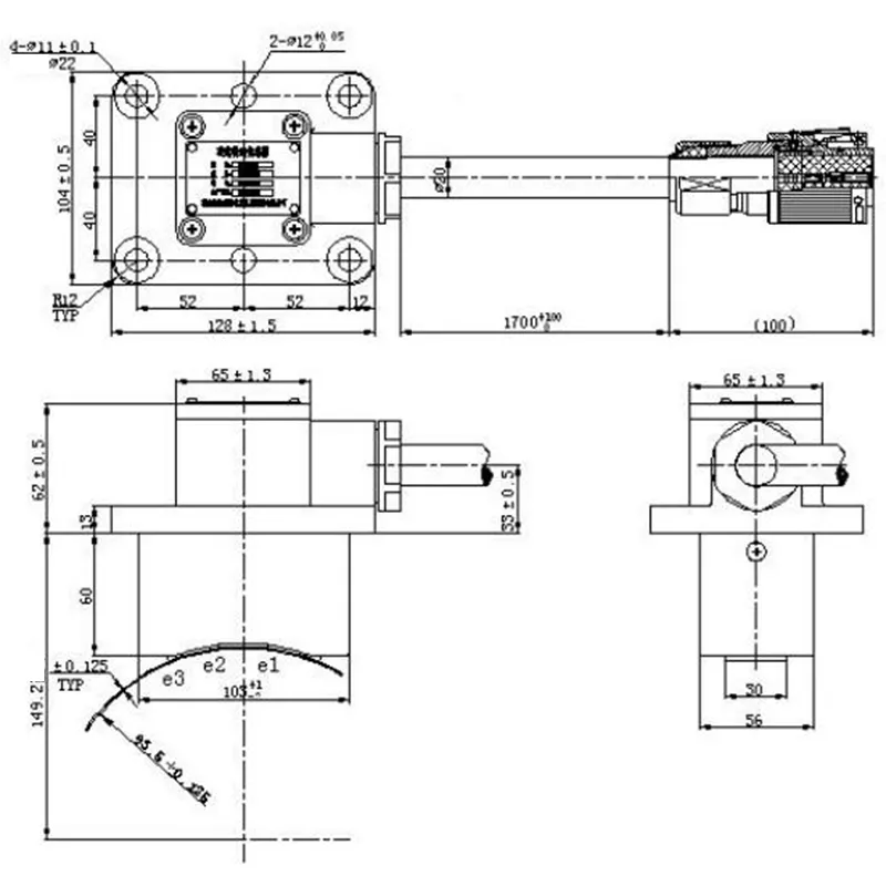 Magnetoelectric Speed Sensor