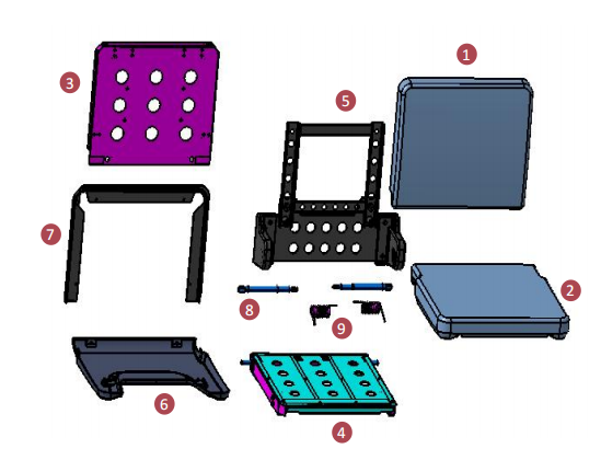 HTFS-006 Train Folding Seats