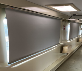 Train Carriage Curtains