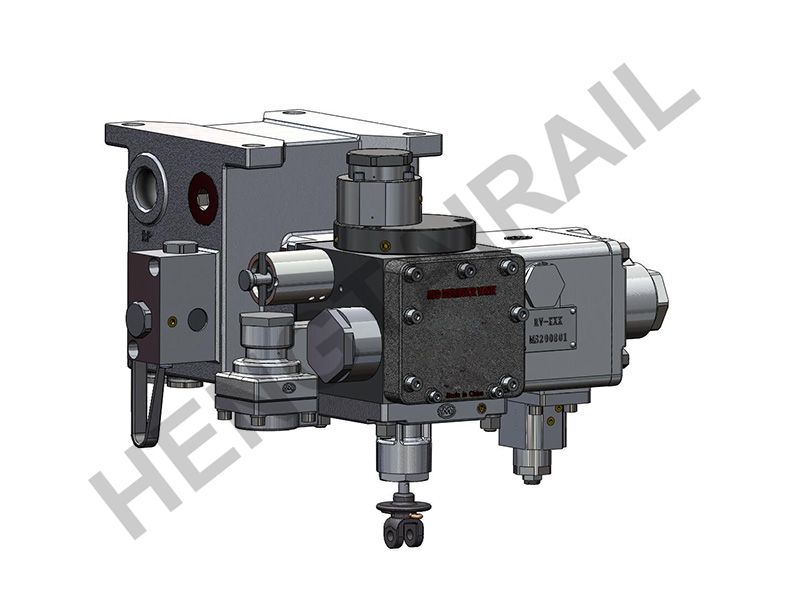 Railway MUD Distributor Valve with UIC Standard