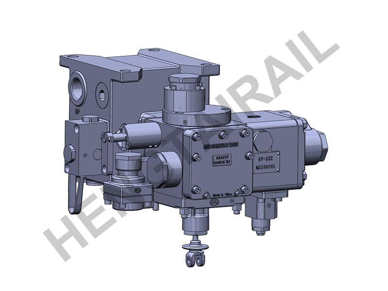 Railway MUD Distributor Valve with UIC Standard