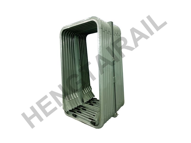 EN 45545 HL3 Silicone Rubber Flexible Gangway