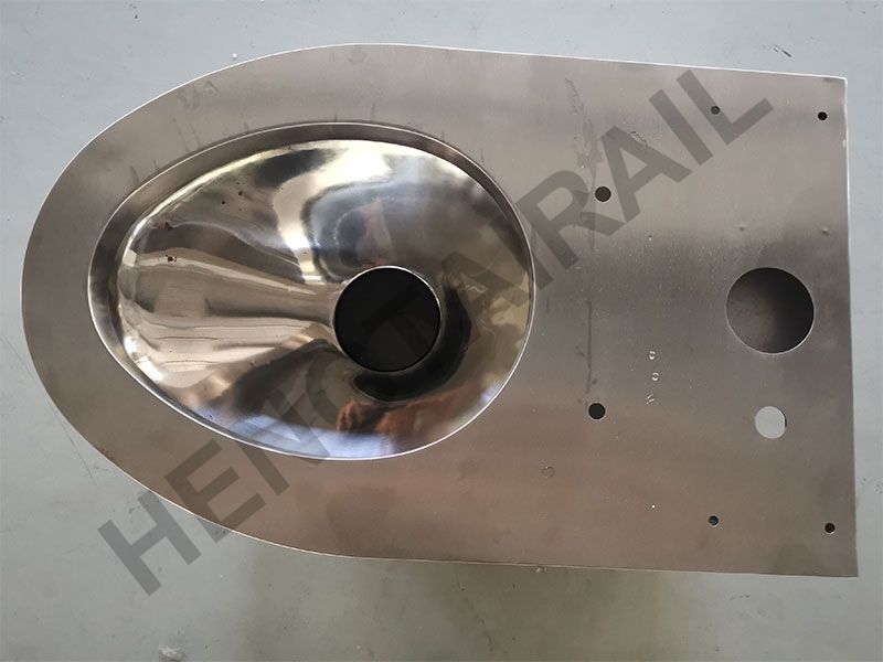 Stainless Steel Toilet Bowl For Railway Carriage