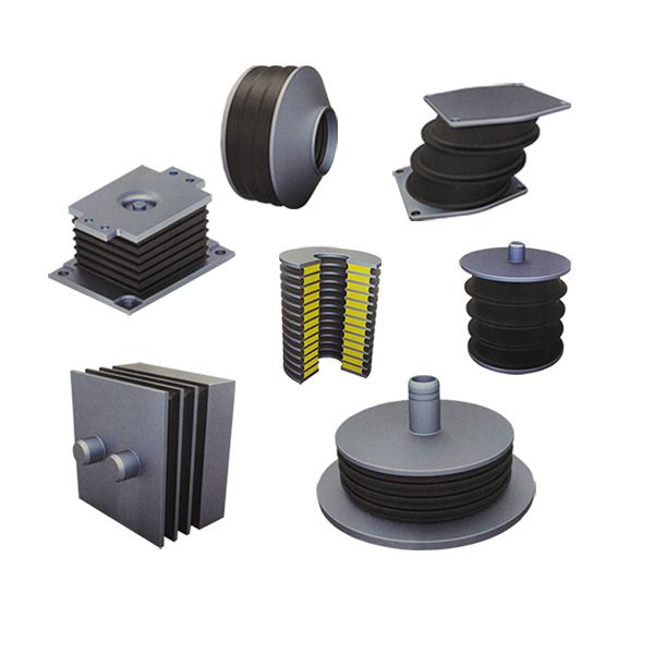 Railway Bogie Spare Parts Rubber Spring Layer Springs