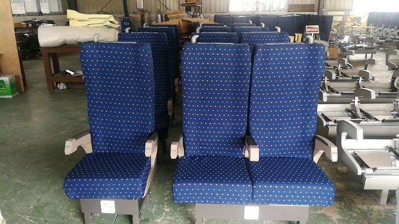 Railway Carriage Double Fixed Seat