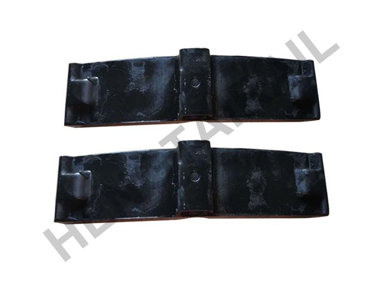 Railay locomotive low friction composition brake shoes 