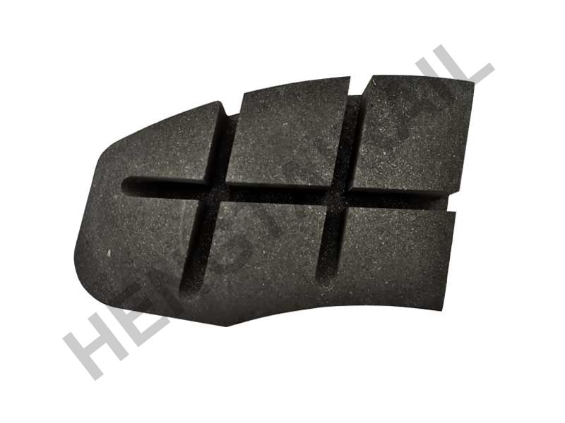 Railroad composition brake pads