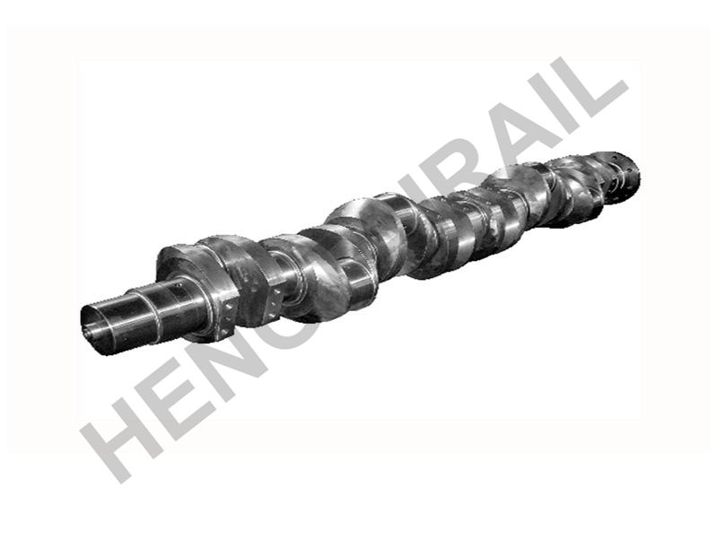 Crankshaft for CKD9c locomotive diesel engine