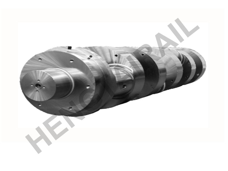 Crankshaft for CKD9c locomotive diesel engine