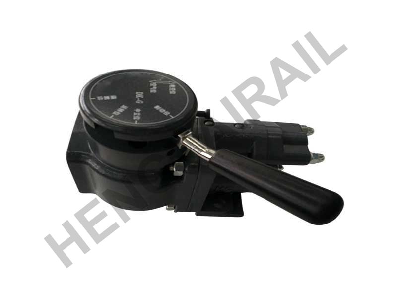 Railway electric locomotive air brake valve DK-G