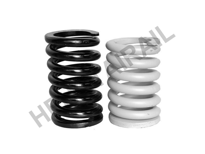Railway rolling stock springs for bogie use