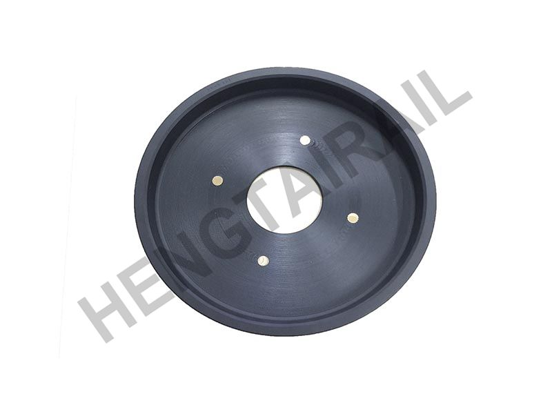 Railway bogie center plate Nylon wear liner