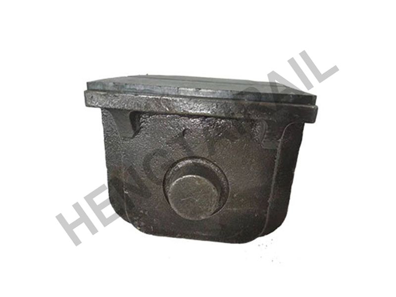 Railway bogie friction wedge