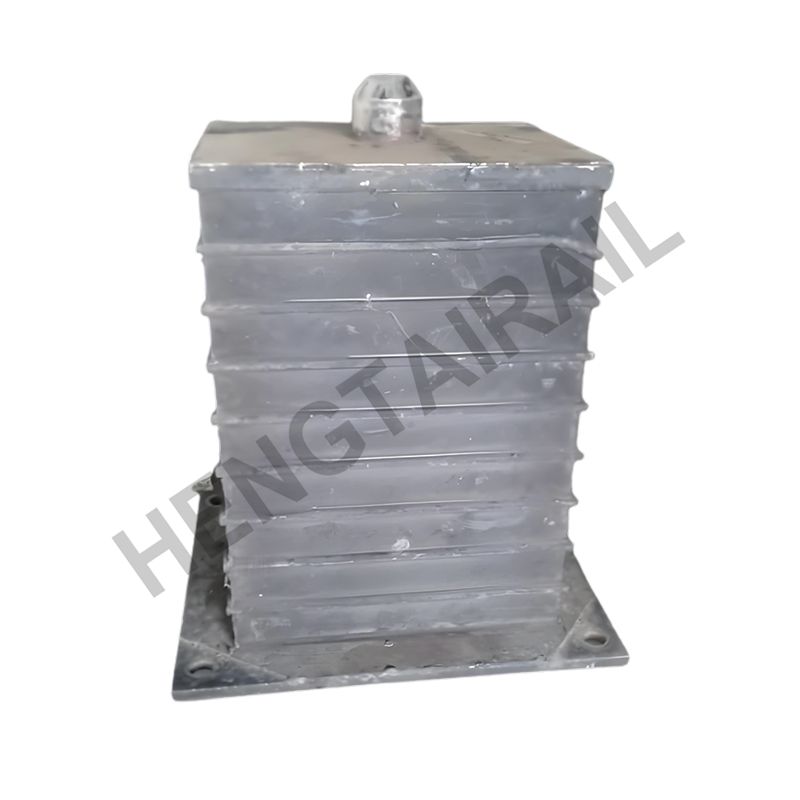 Train Secondary Suspension Rail Transport Rubber Side & Center-Bearing