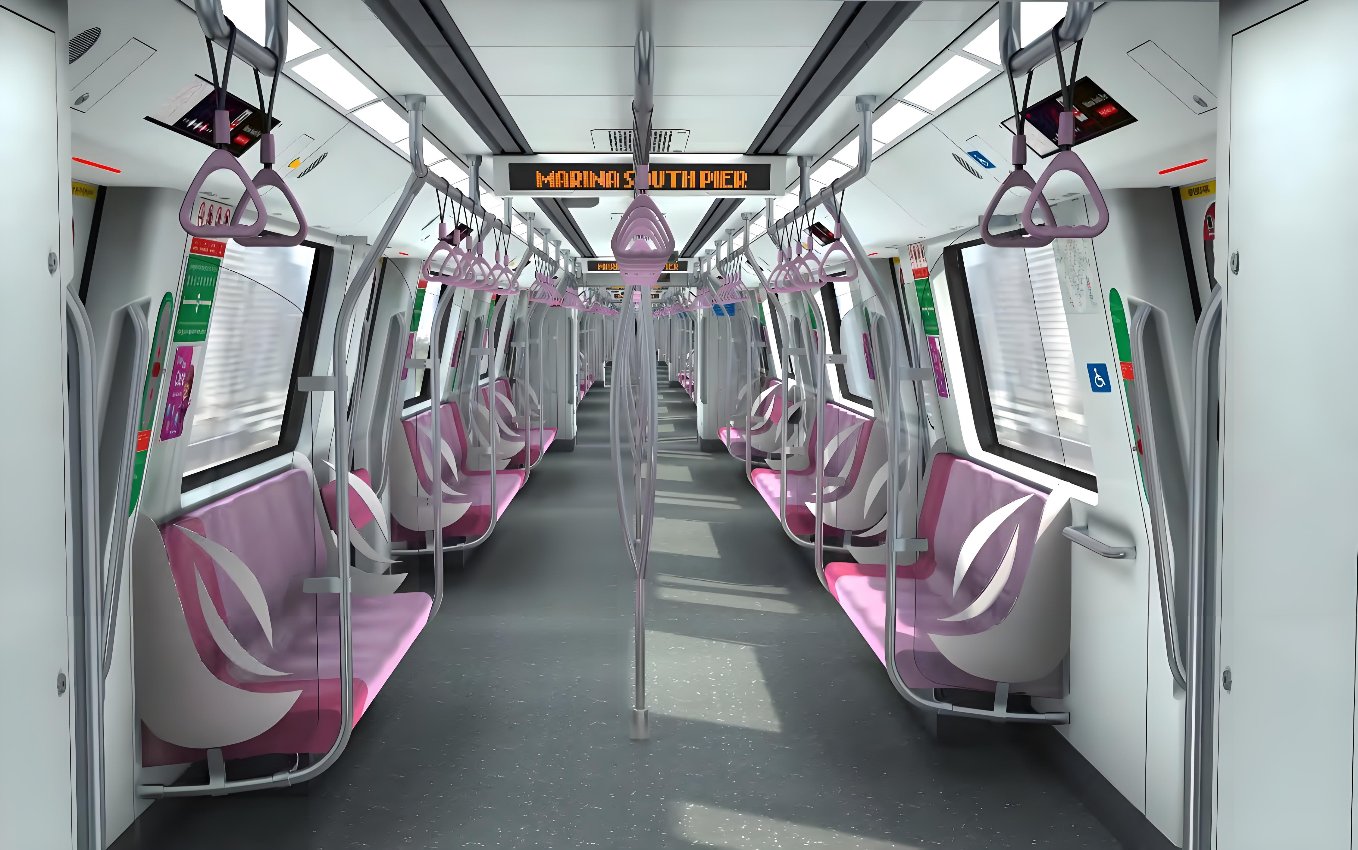 Railway Vehicle Interior Saloon Light with Ceiling Panel HT190