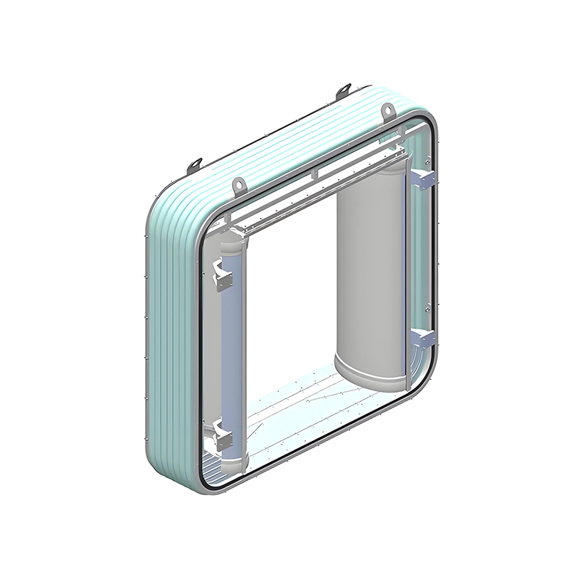 Composite Double Olive-shaped Bellows EMU Gangway with Interior Panels