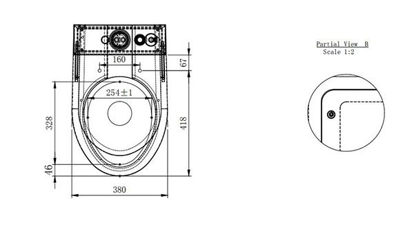 Stainless Steel Toilet Bowl For Railway Carriage