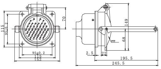 Coupler for electric locomotive control system