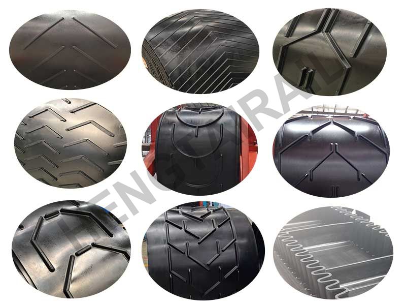 Customized Patterned Rubber Conveyor Belt