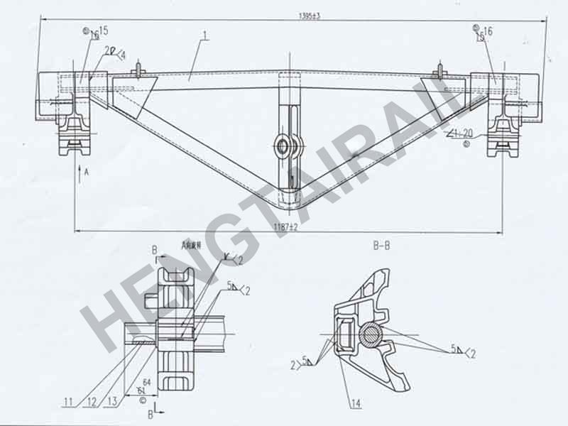 Railway Brake Beam of Bogie