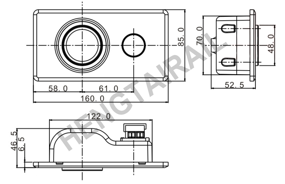 Hot Sale DC48V Railway Read Lamp Single Reading Light