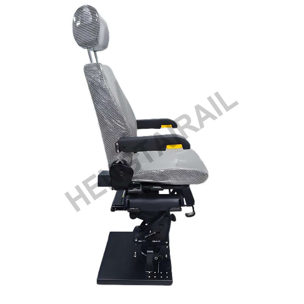 Ergonomic Design Rotated Freely Train Driver Seat