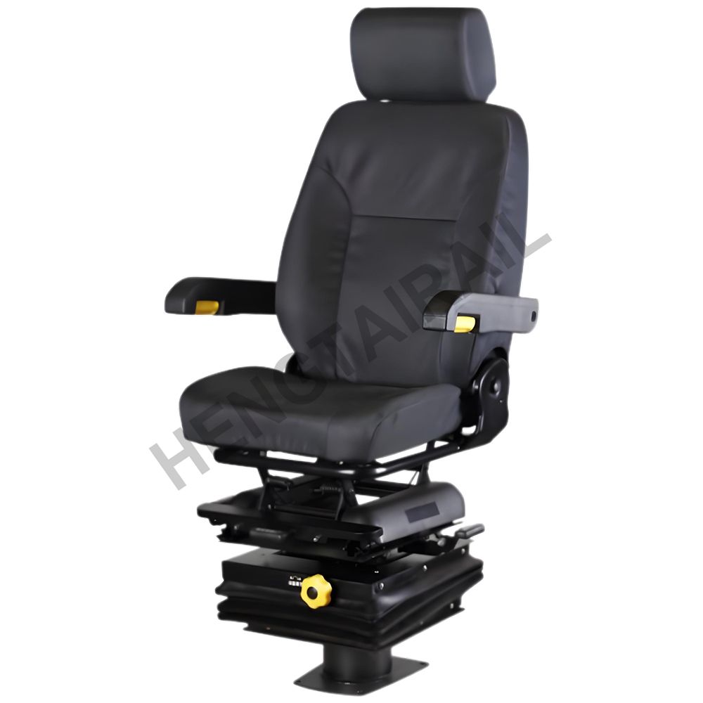 Ergonomic Design Rotated Freely Train Driver Seat